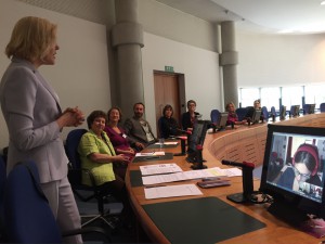 Lucía Miranda - #EscuelaCross en el Tribunal de Estrasburgo