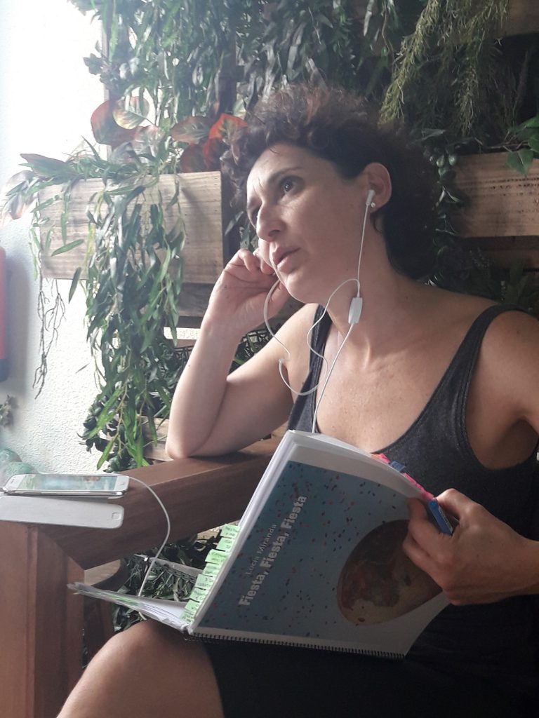 Cómo es ser actriz de teatro documental